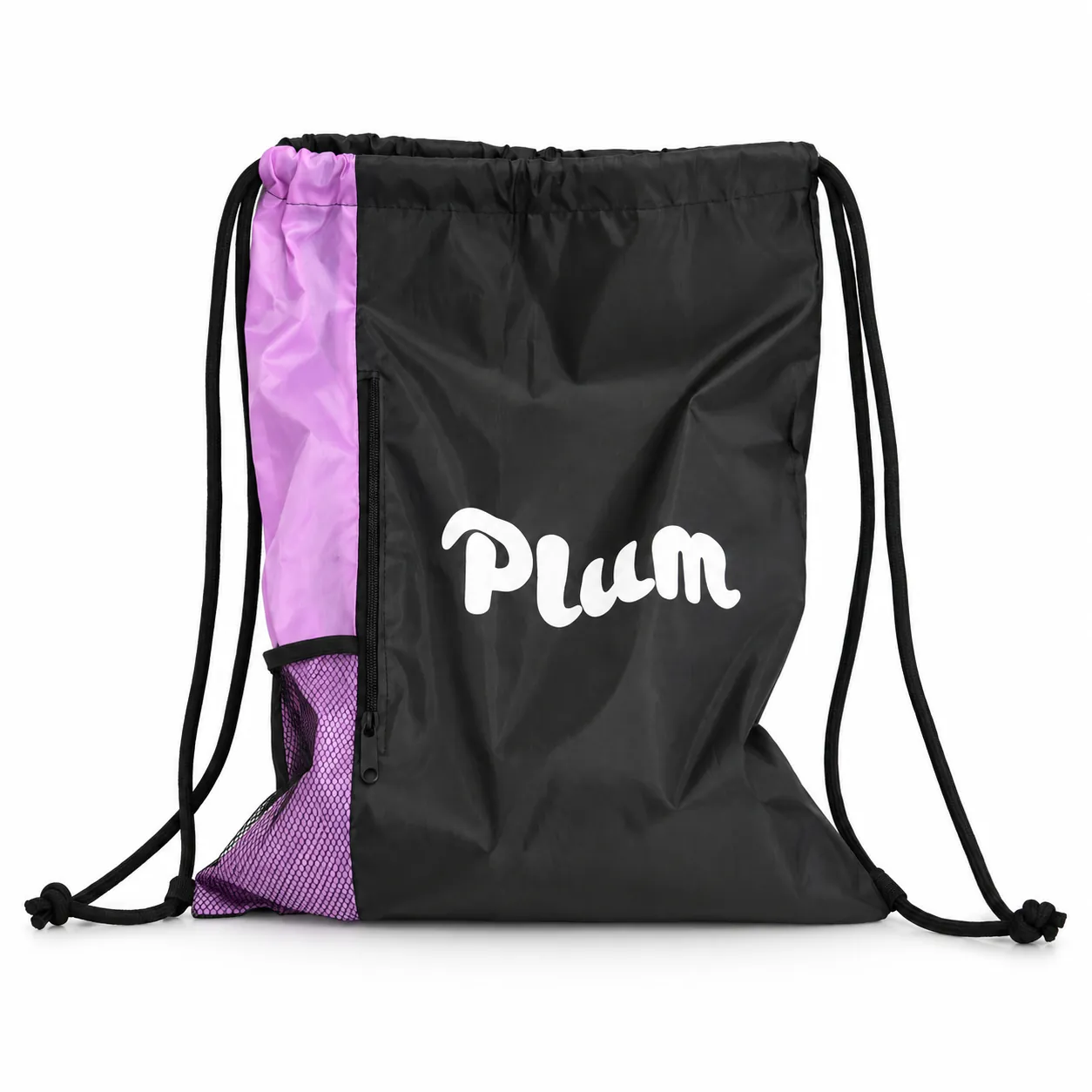 Two Tones Drawstring Backpack Bag