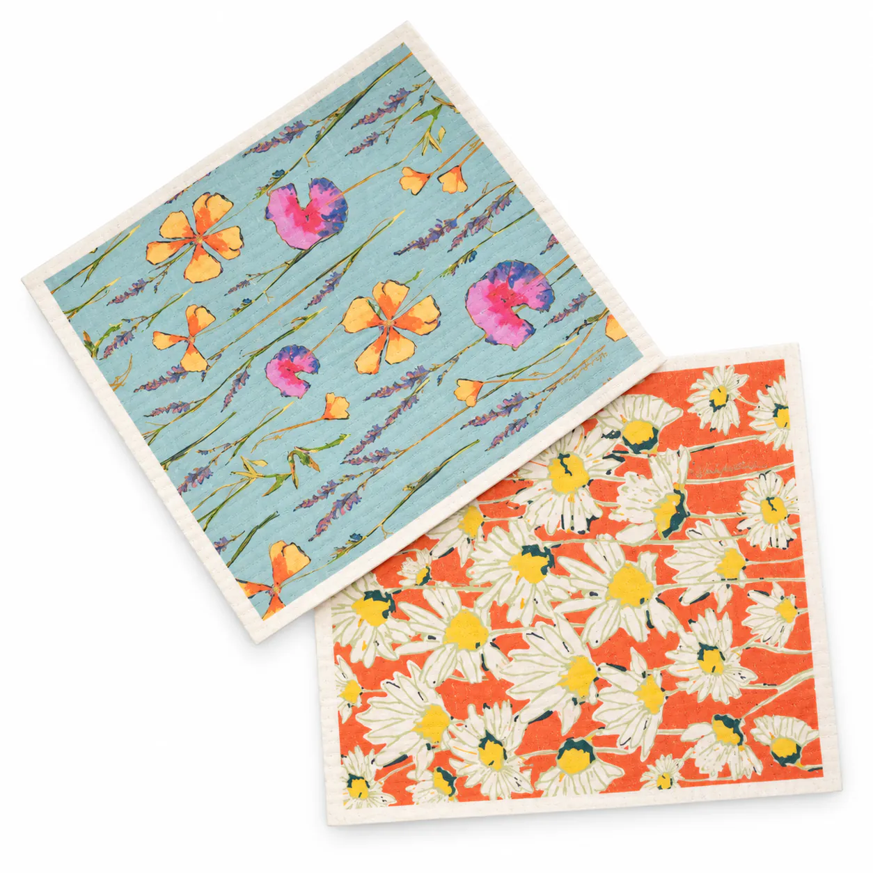 Swedish Dishcloth Cellulose Sponge Reusable Cleaning Cloths