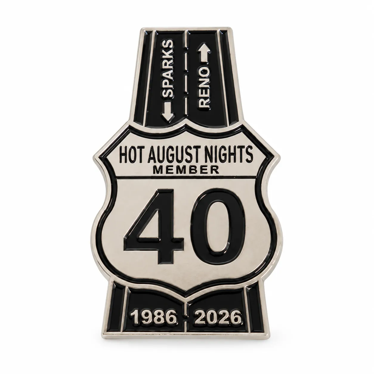 2" Custom Hard Enamel Lapel Pin